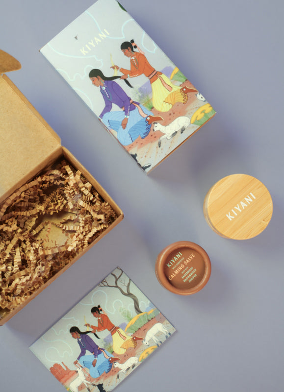 Calming Salve Gift Set Featuring Art by Jerry Lee