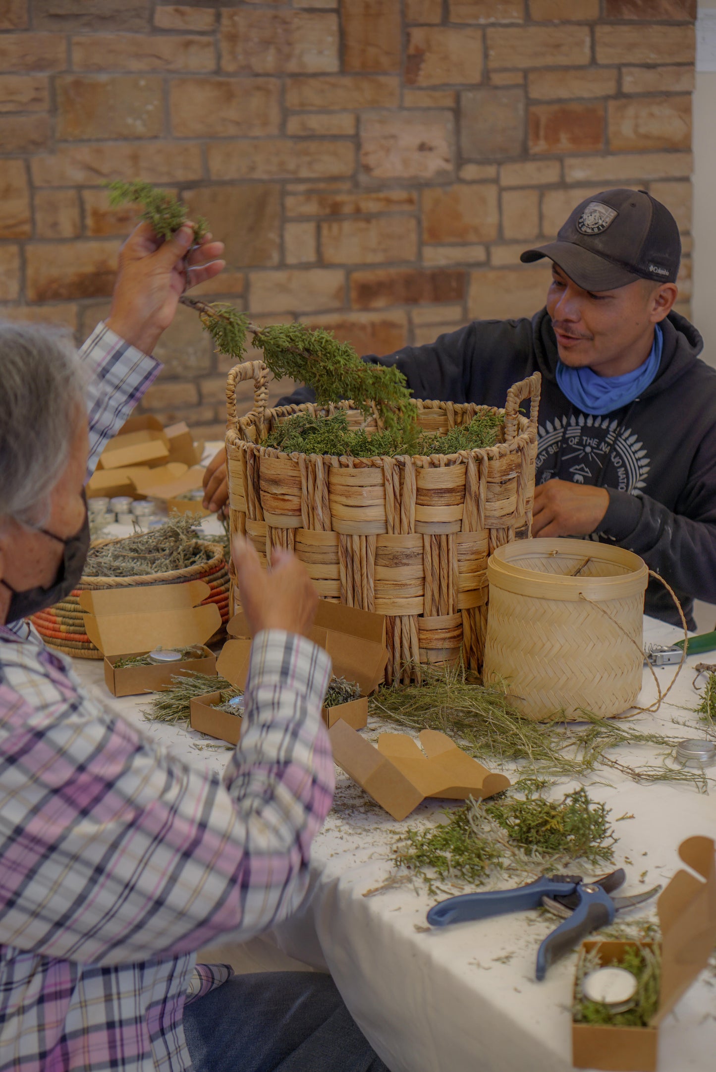 Calming Salve in Navajo Herbal Box